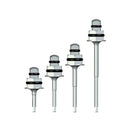Tournevis prothétique pour clefs à cliquet double adaptabilité carré type Zimmer Biomet™ et ou au clef d'hexagone 6,35 mm