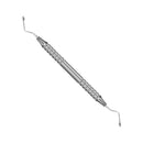 Curette à os Hemingway (3mm) - stries horizontales - Safe Implant