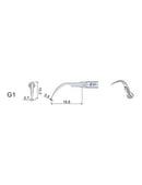 Insert G1 compatible EMS ultrarésistant UR - WOODPECKER - Safe Implant