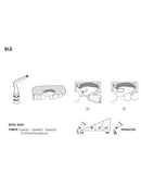 Insert UL3 pour chirurgie piezo - WOODPECKER - Safe Implant