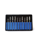 Kit 10 fraises de découpe en carbure de tungstène HP - Safe Implant