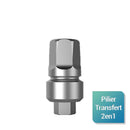Safe Clic™ - pilier/transfert ciel fermé 2en1 (vendu avec son coping) Wide plateforme