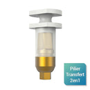 Safe Clic™ - pilier/transfert ciel fermé 2en1 (vendu avec son coping)