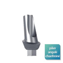 Piliers angulés chanfreinés 15° standards - Safe Implant