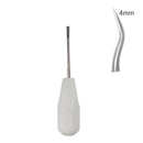 Elévateur luxateur à contre angle 4mm manche silicone - Safe Implant