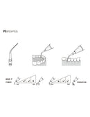 Insert P3 compatible EMS  ultrarésistant UR - WOODPECKER - Safe Implant