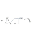 Insert G3 compatible EMS ultrarésistant UR - WOODPECKER - Safe Implant
