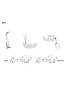 Insert GK1 compatible KAVO  UltraResistant UR - WOODPECKER - Safe Implant
