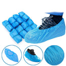 100 couvre-chaussures PE Bleu - Jet - Safe Implant