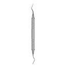 Curette à os Lucas angulée 1,5mm