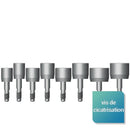 Vis de cicatrisation compatibles avec EVL™