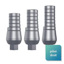 Piliers droits taillables standards 2 hauteurs possibles - Safe Implant