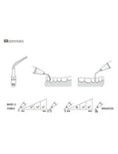 Insert GD3 compatible Satelec  ultrarésistant UR - WOODPECKER - Safe Implant