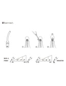 Insert S7 compatible Satelec  UltraResistant UR - WOODPECKER - Safe Implant