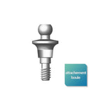 Attachement boule droit générique Six-three System™ (KONTACT) - Safe Implant