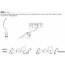 Insert PD12 compatible Satelec - WOODPECKER - Safe Implant