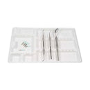 Lot de 400 plateaux jetables en plastique 280x180mm type 5 - Safe Implant